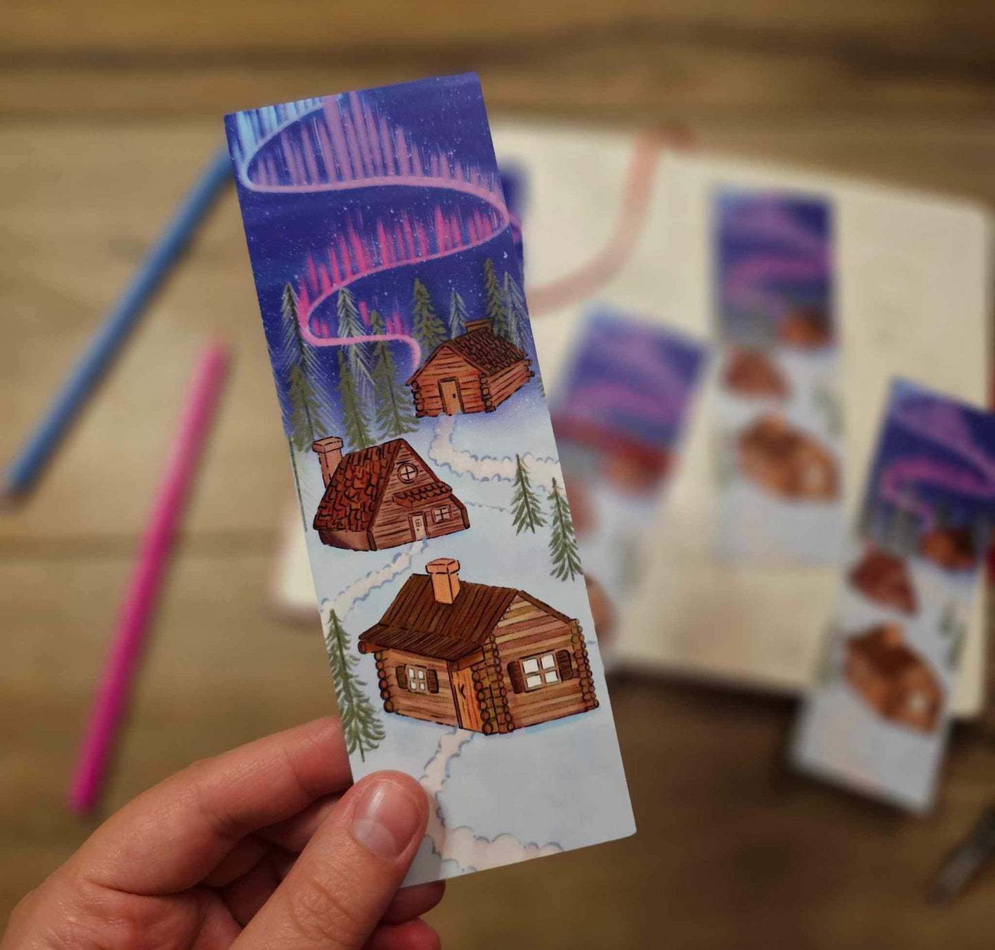 Northern Lights Bookmark