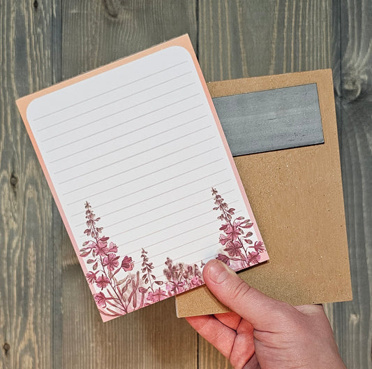 Watercolor Fireweed Notepad