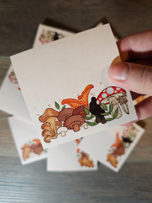 Mushroom Sticky Notes