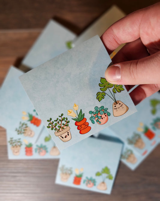 Plant Sticky Notes