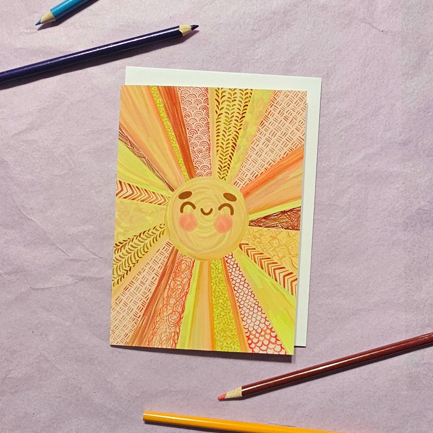 Sending Sunshine Greeting Card