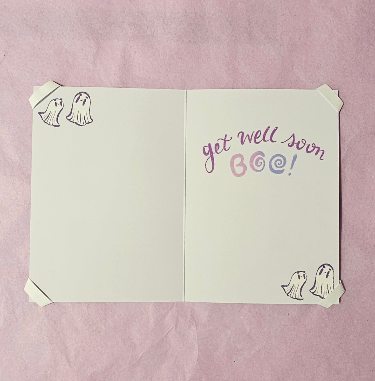Boo-hoo Greeting Card