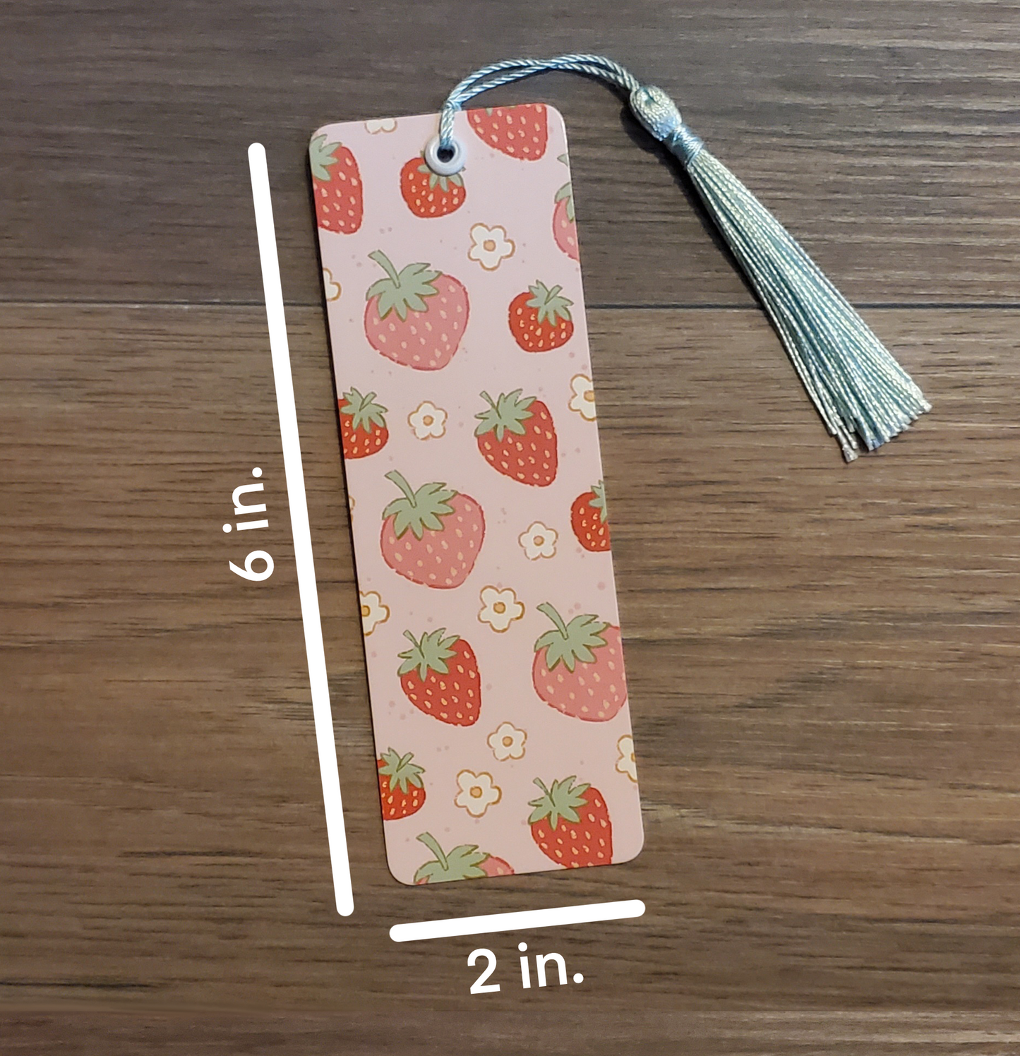 Simply Strawberries Bookmark