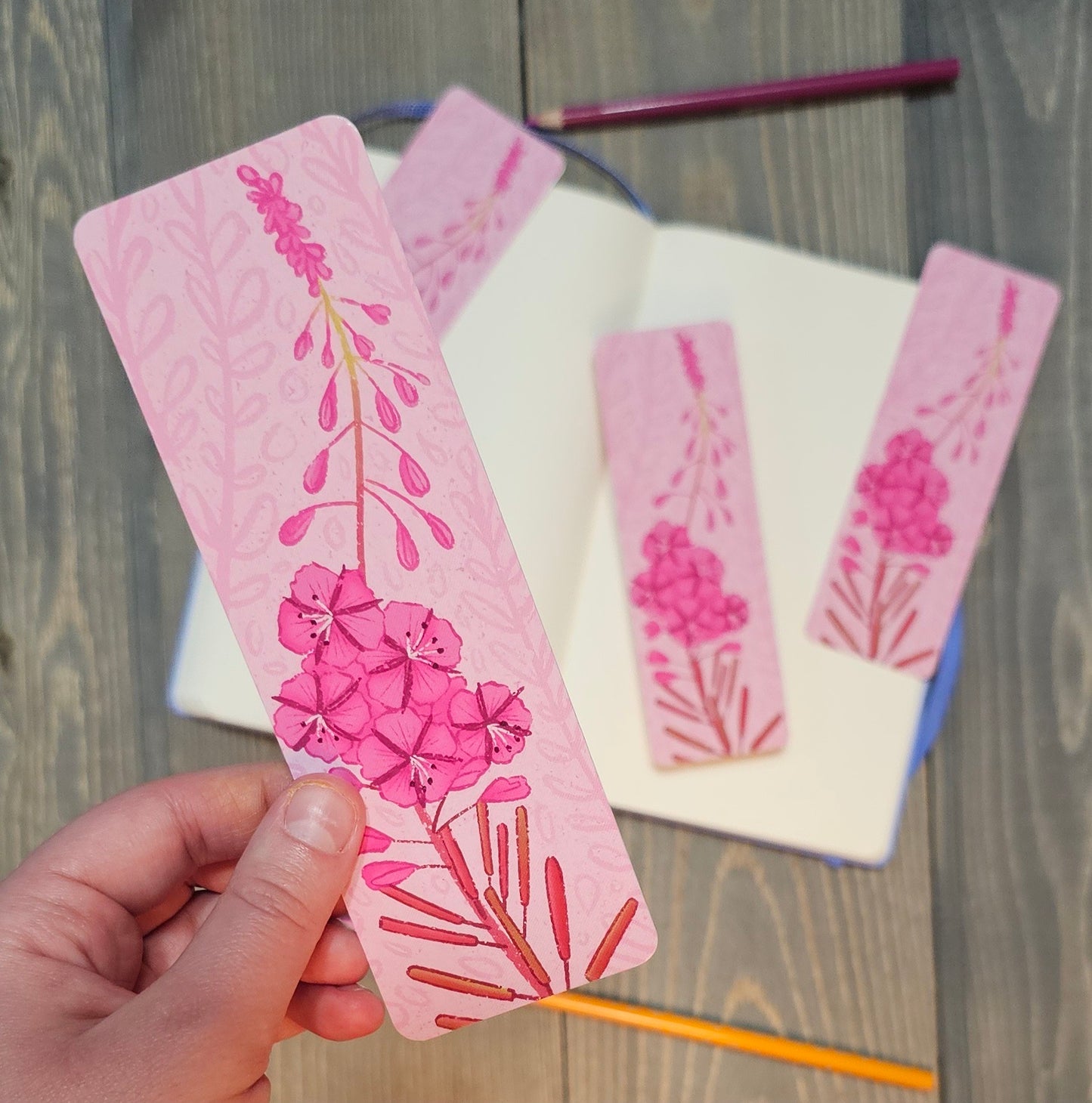 Fireweed Bookmark