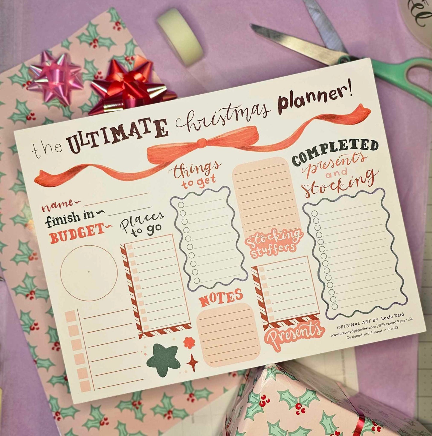 The Christmas Planning Notepad