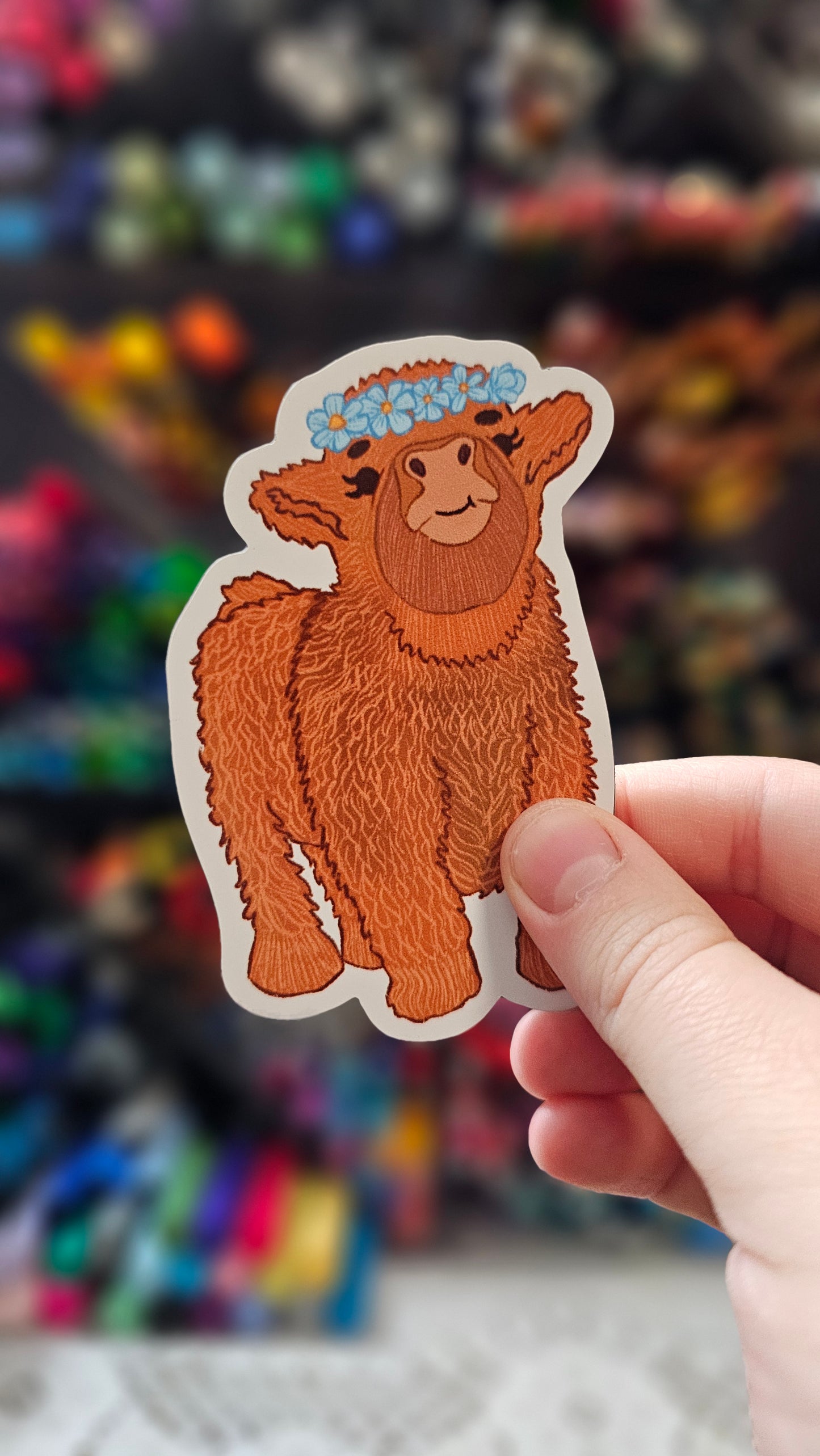 Highland Cow Magnet