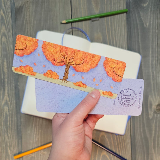 Fall Trees Bookmark