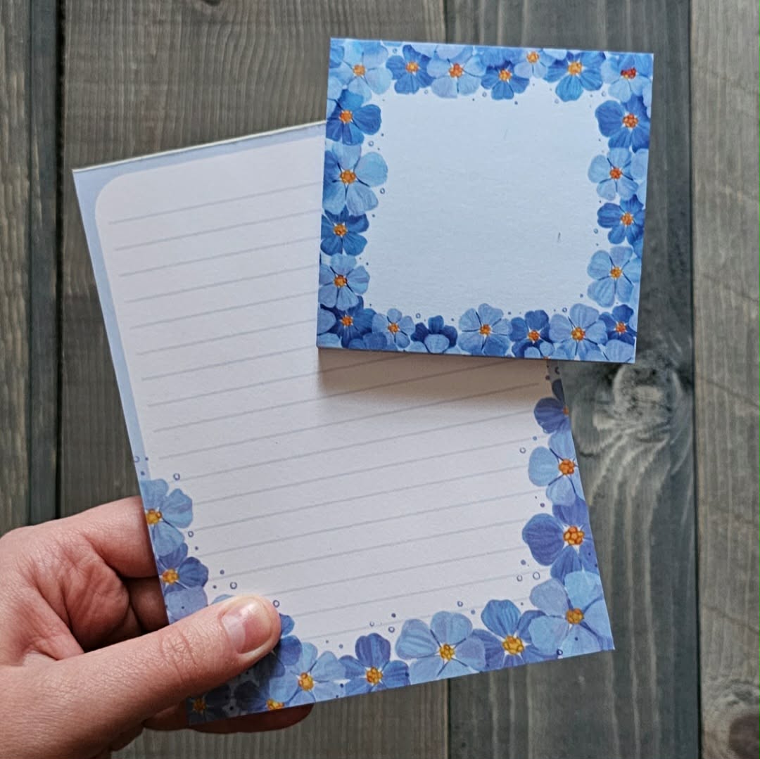 Forget Me Not Notepad