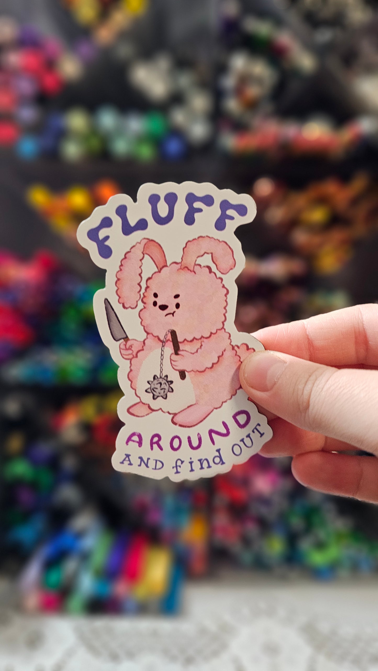 Fluff Around Magnet