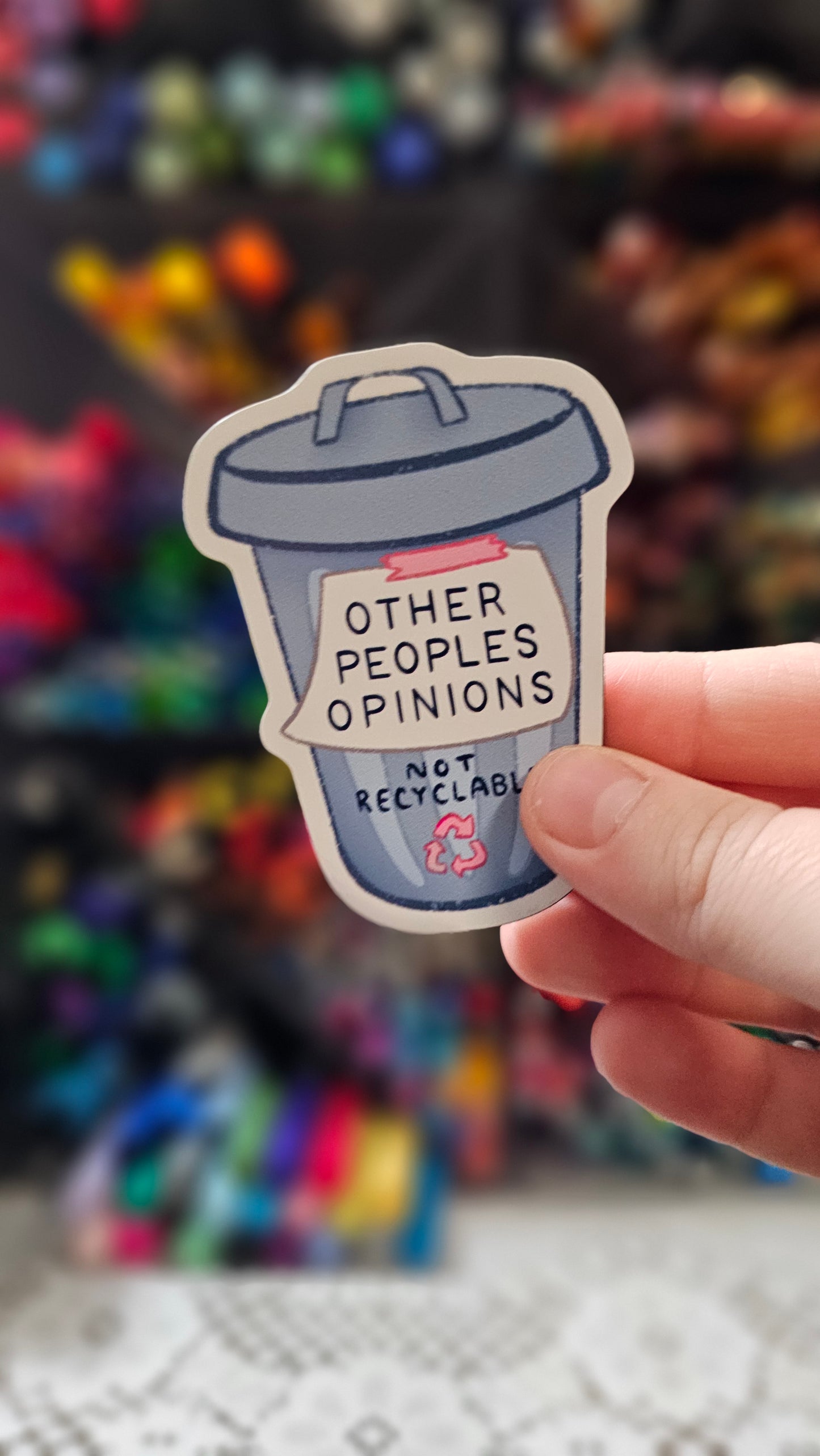 Other Peoples Opinions Magnet