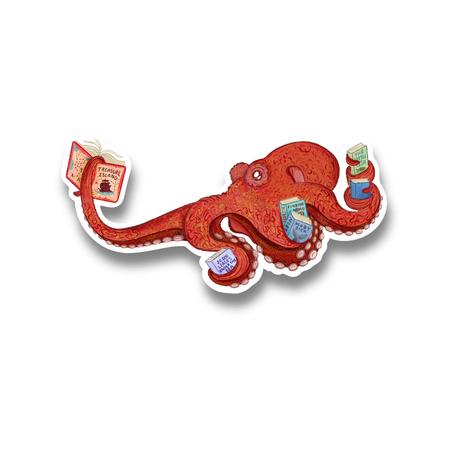 Octopus Vinyl Sticker