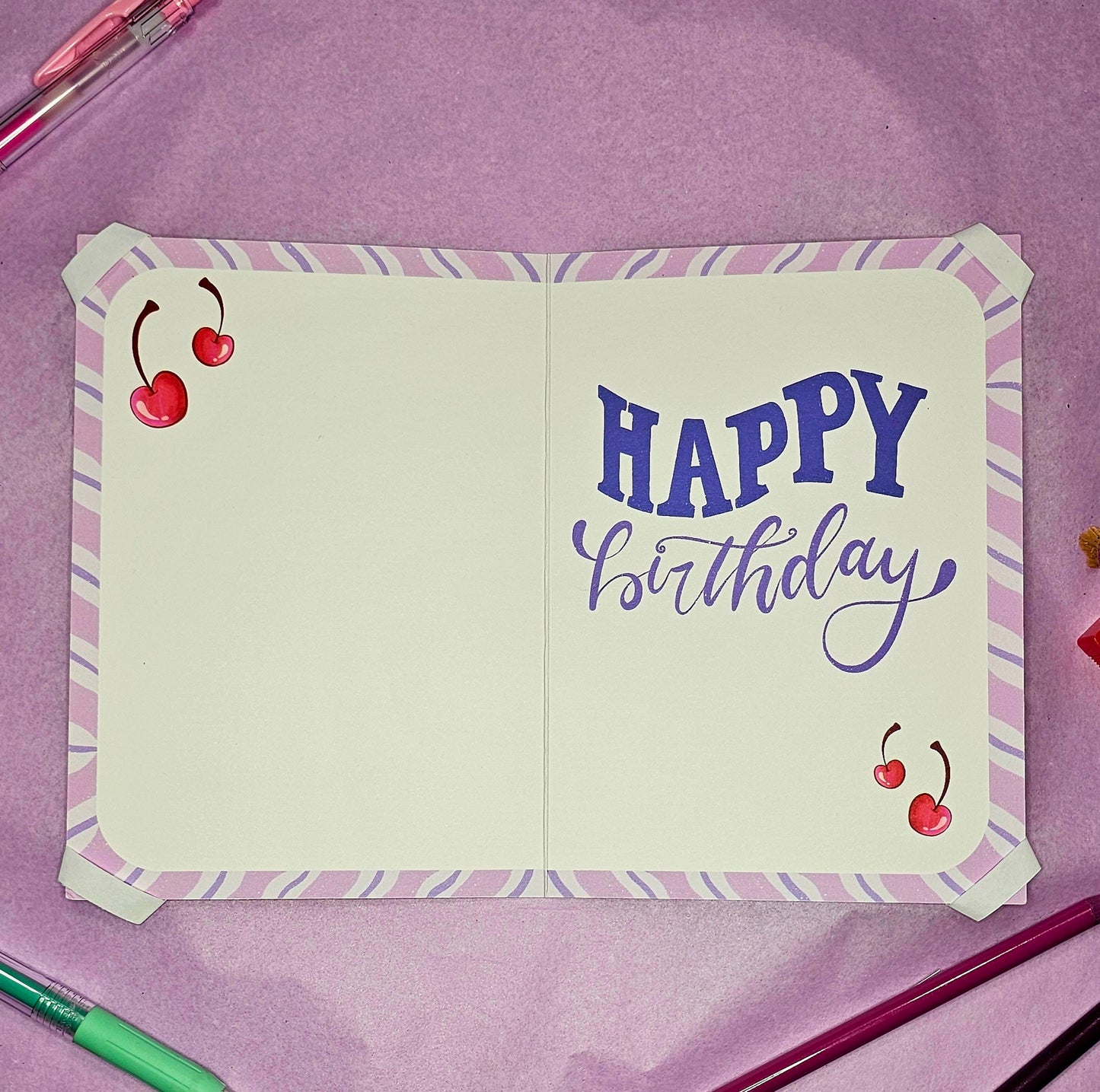 Ice cream Birthday Greeting Card
