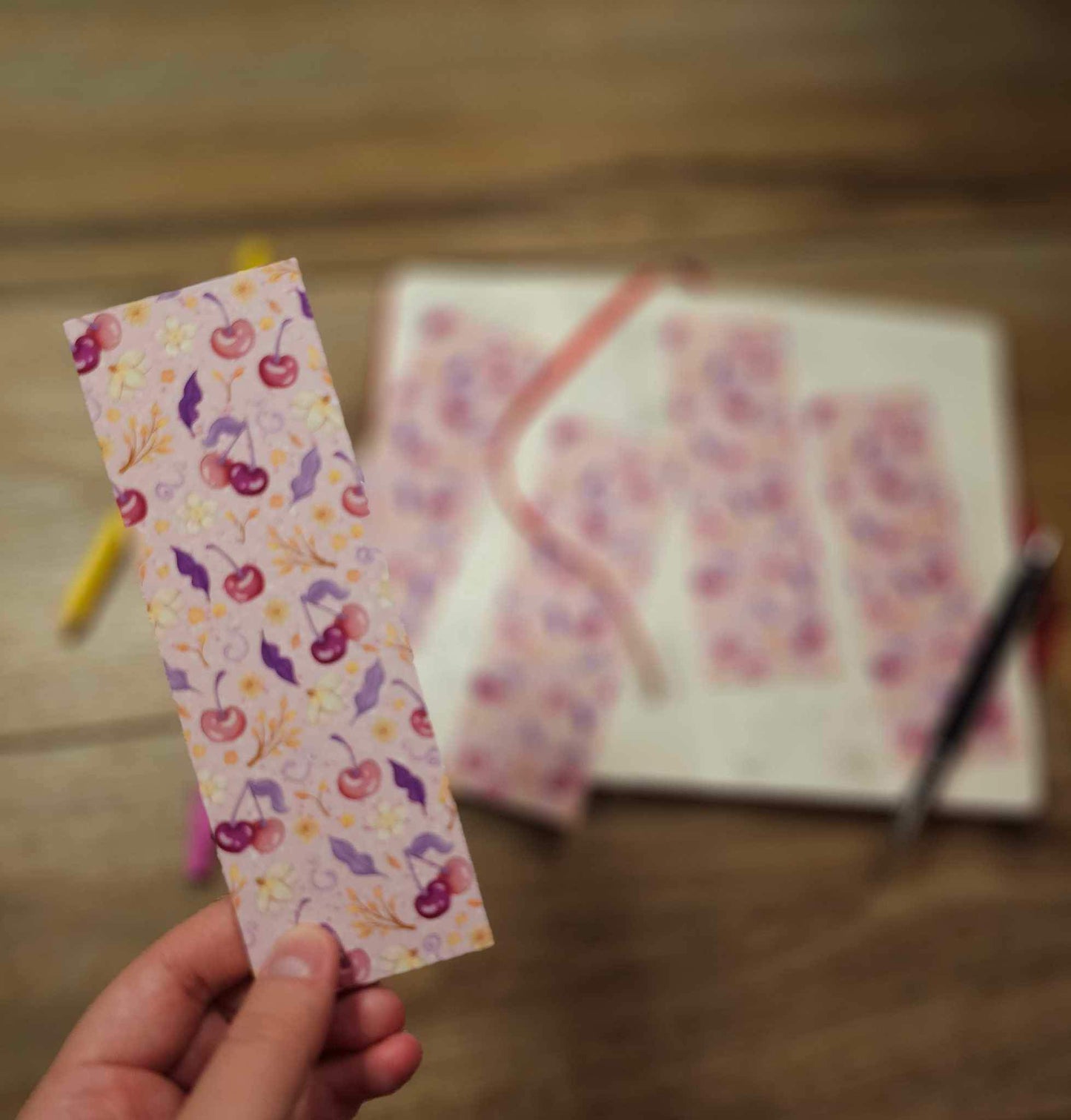Cherry Bookmark