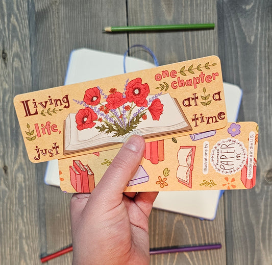 Vintage Book Bookmark