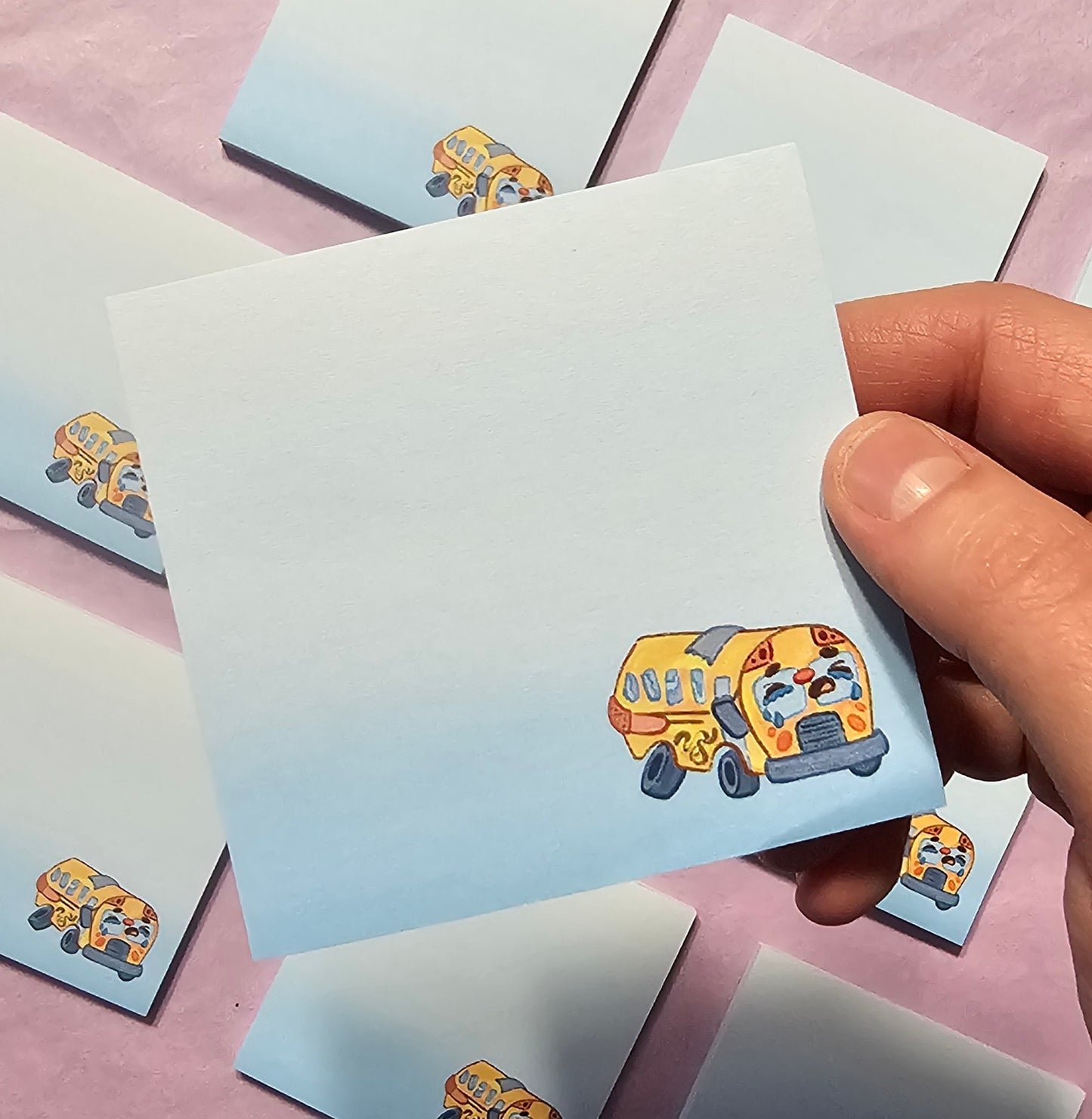 Struggle Bus Sticky Notes