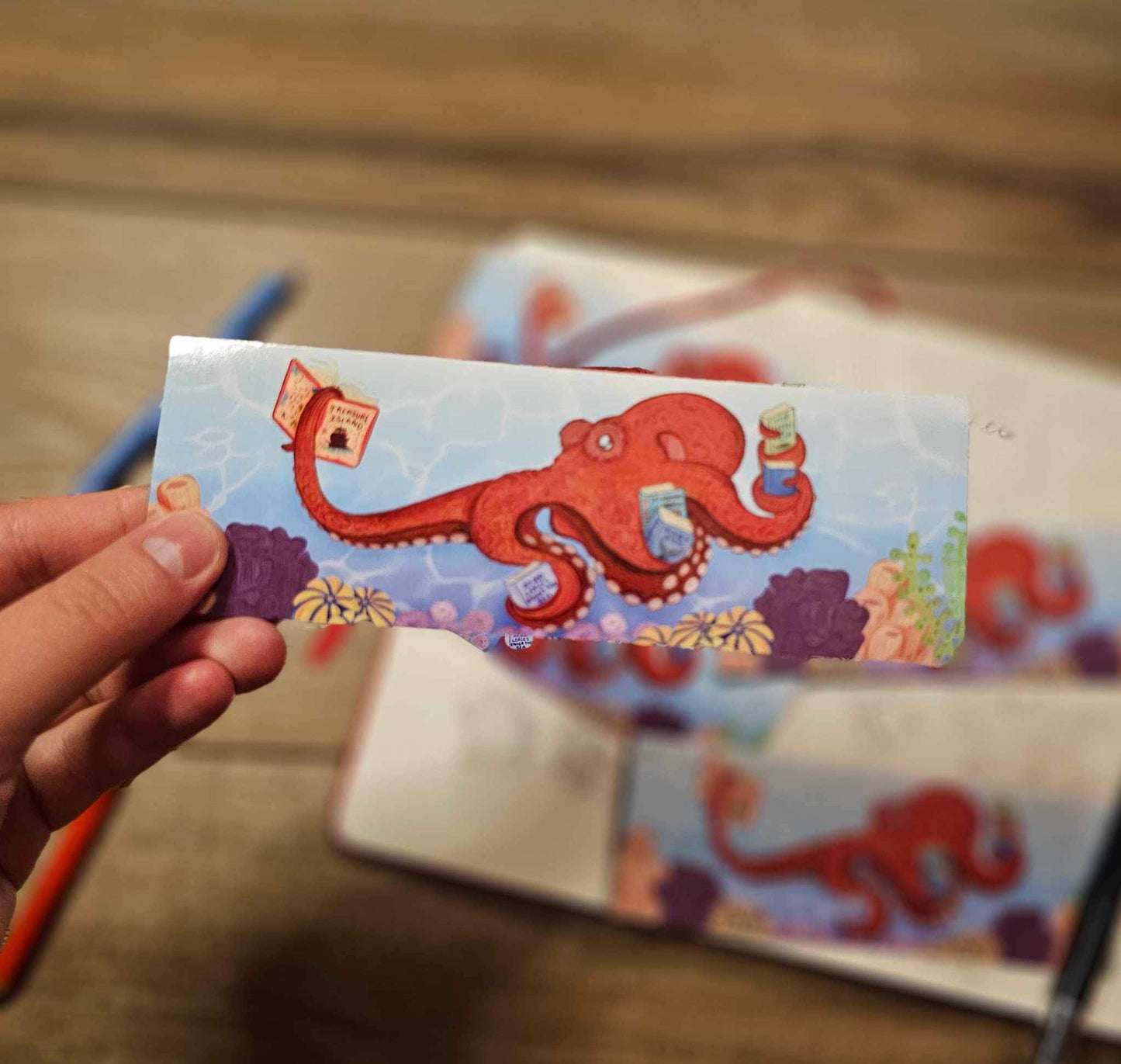 Octopus Bookmark