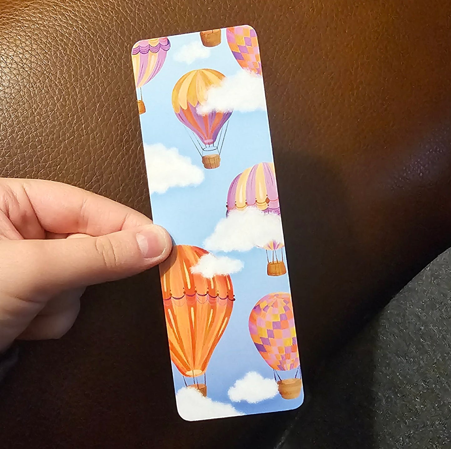 Hot Air Balloon Bookmark