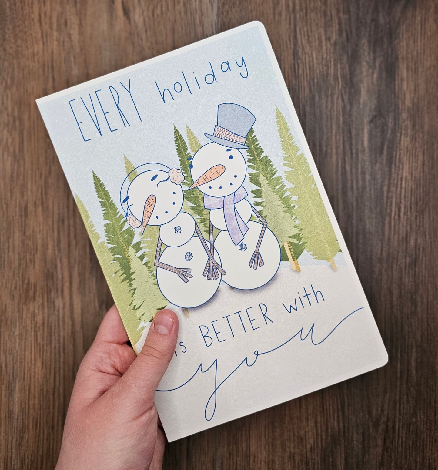 Snowman Greeting Cards | Pack of 5