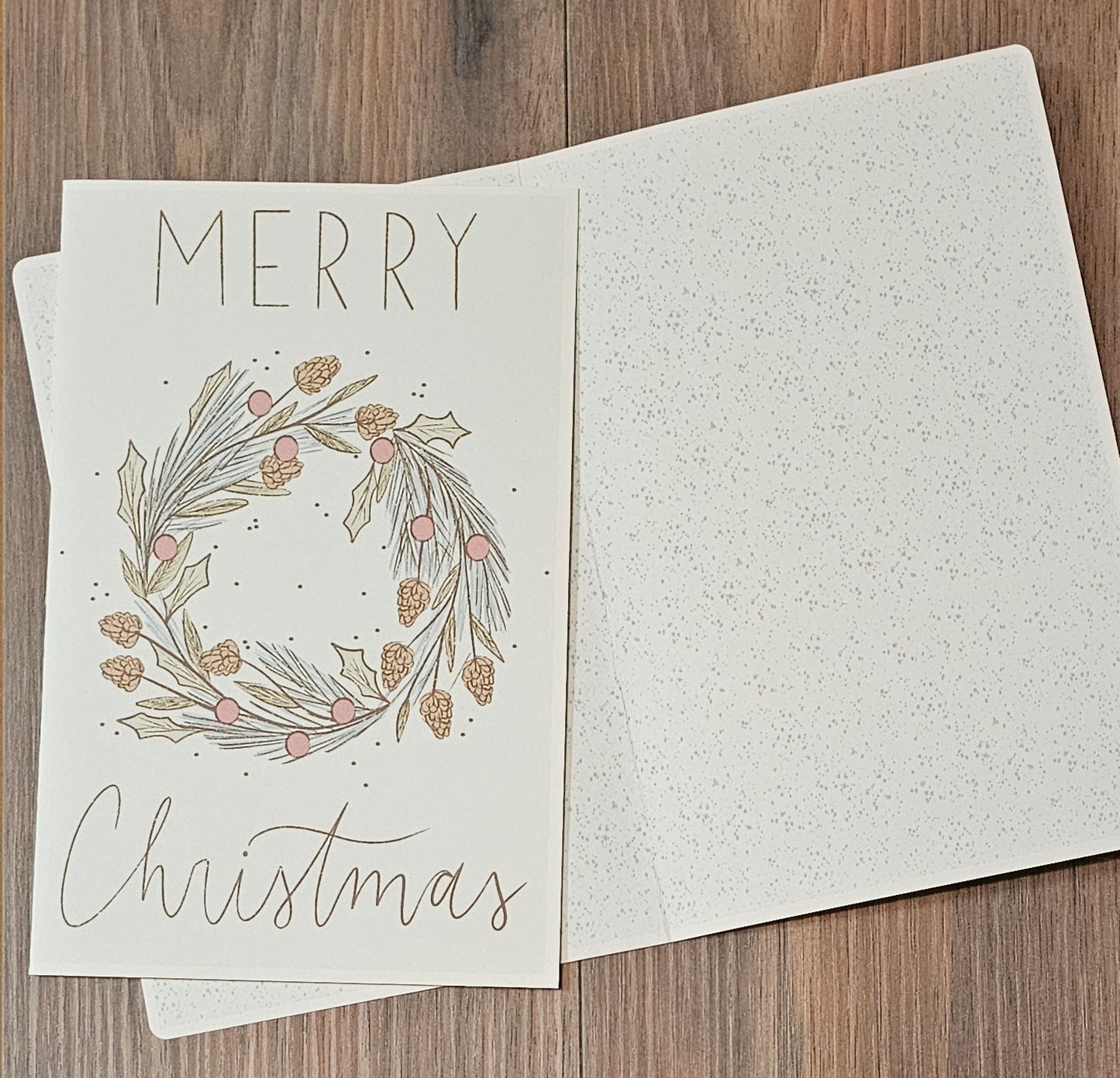 Wreath Greeting Cards | Pack of 5
