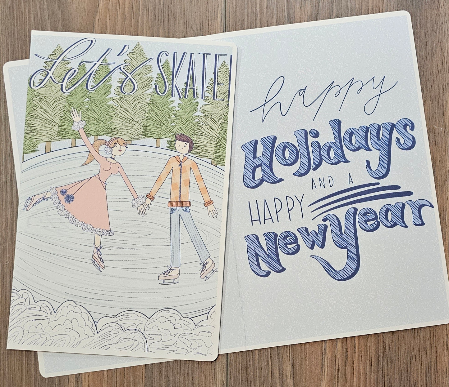 Let’s Skate Greeting Cards | Pack of 5