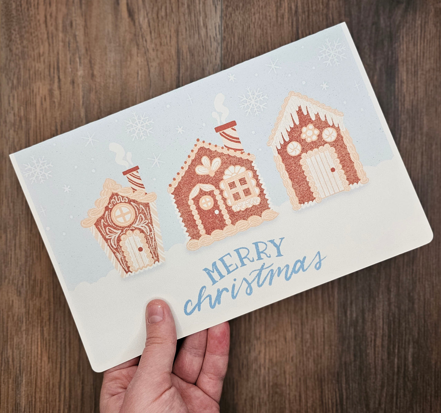 Gingerbread Greeting Cards | Pack of 5
