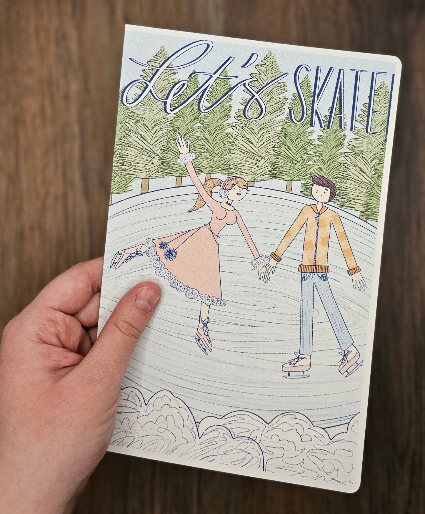Let’s Skate Greeting Cards | Pack of 5