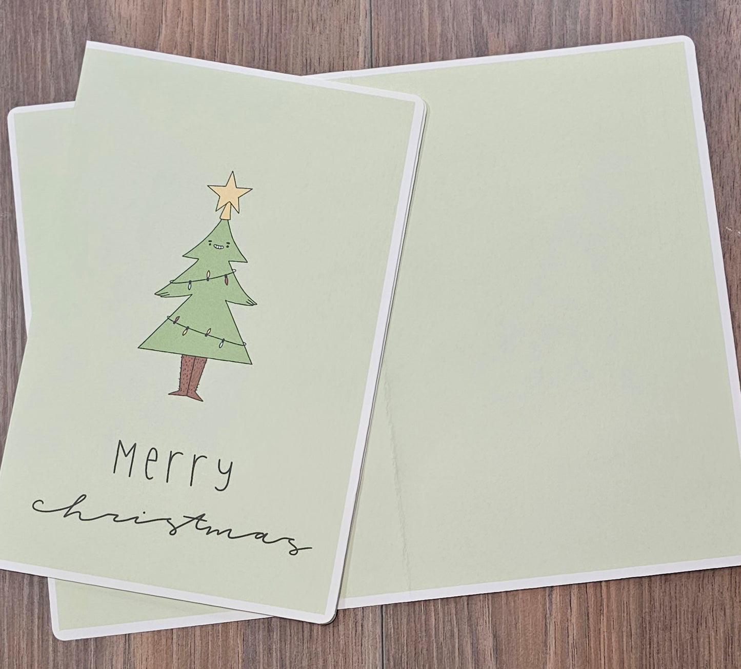 Christmas Tree Greeting Cards | Pack of 5