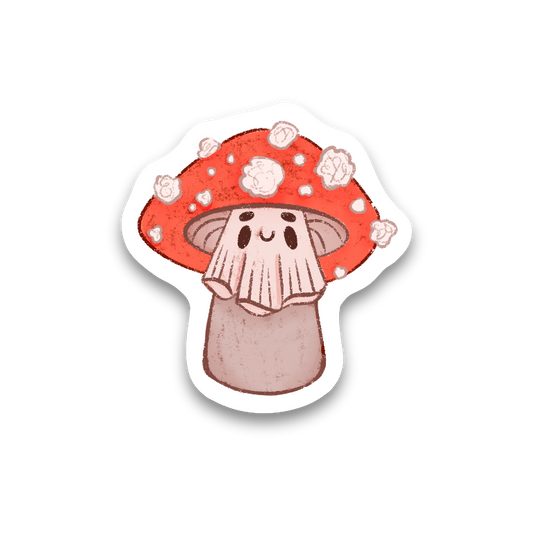 Mushroom Vinyl Sticker