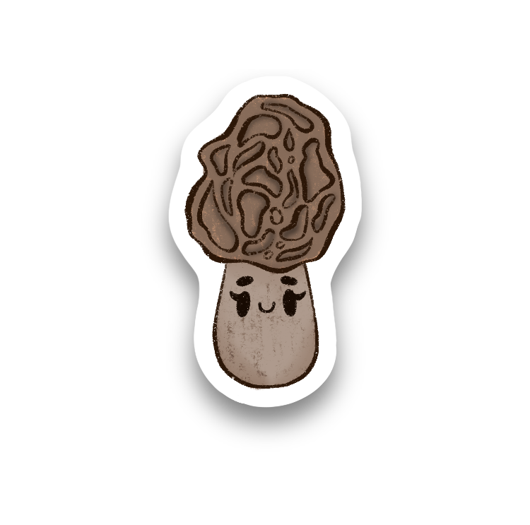 Mushroom Vinyl Sticker