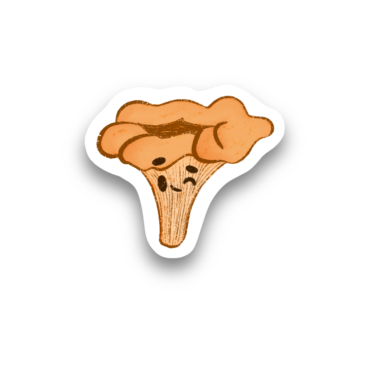 Mushroom Vinyl Sticker