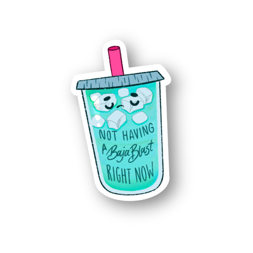 Baja Blast Vinyl Sticker