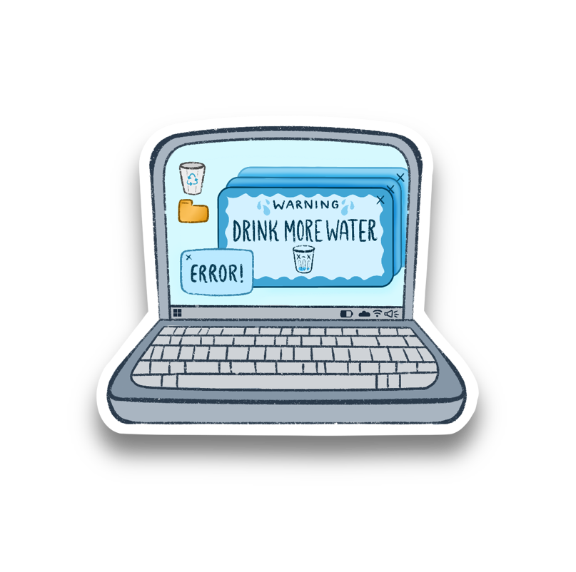 Laptop Vinyl Sticker