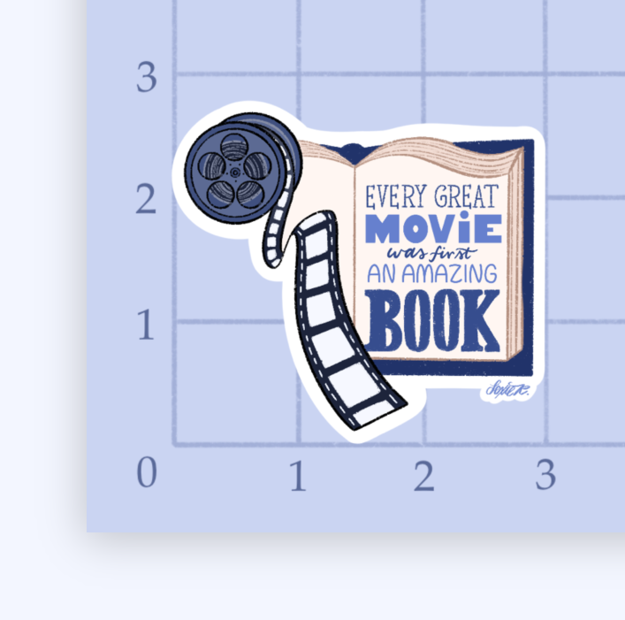 Every Great Movie Vinyl Sticker