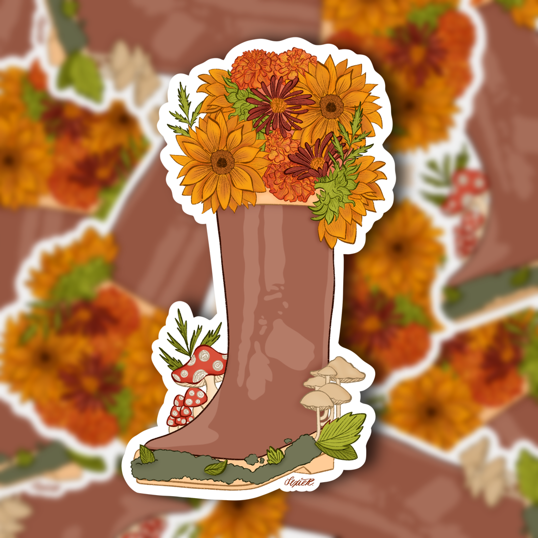 Fall X-tra Tuff Vinyl Sticker
