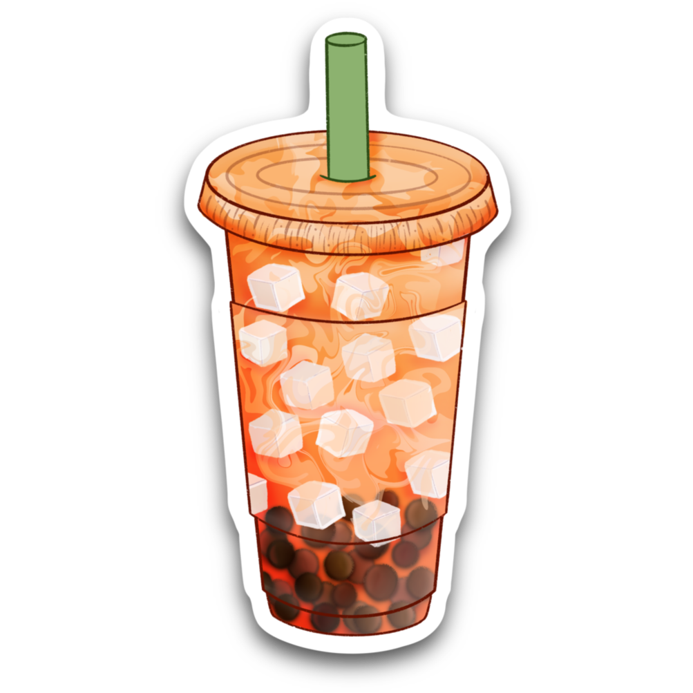 Boba Vinyl Sticker