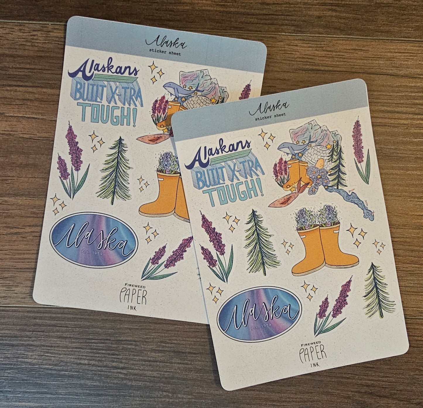 Alaska Sticker Sheet