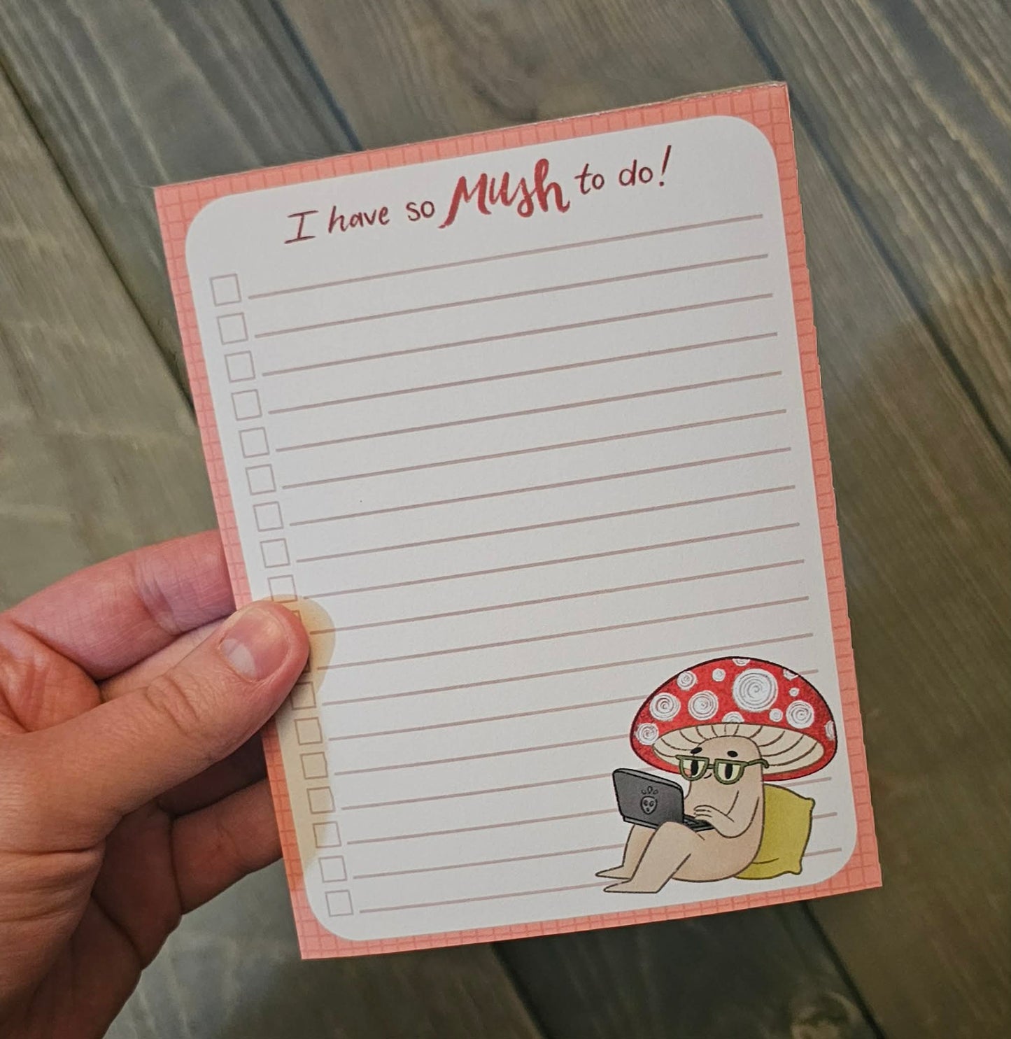 So Mush To-Do Notepad