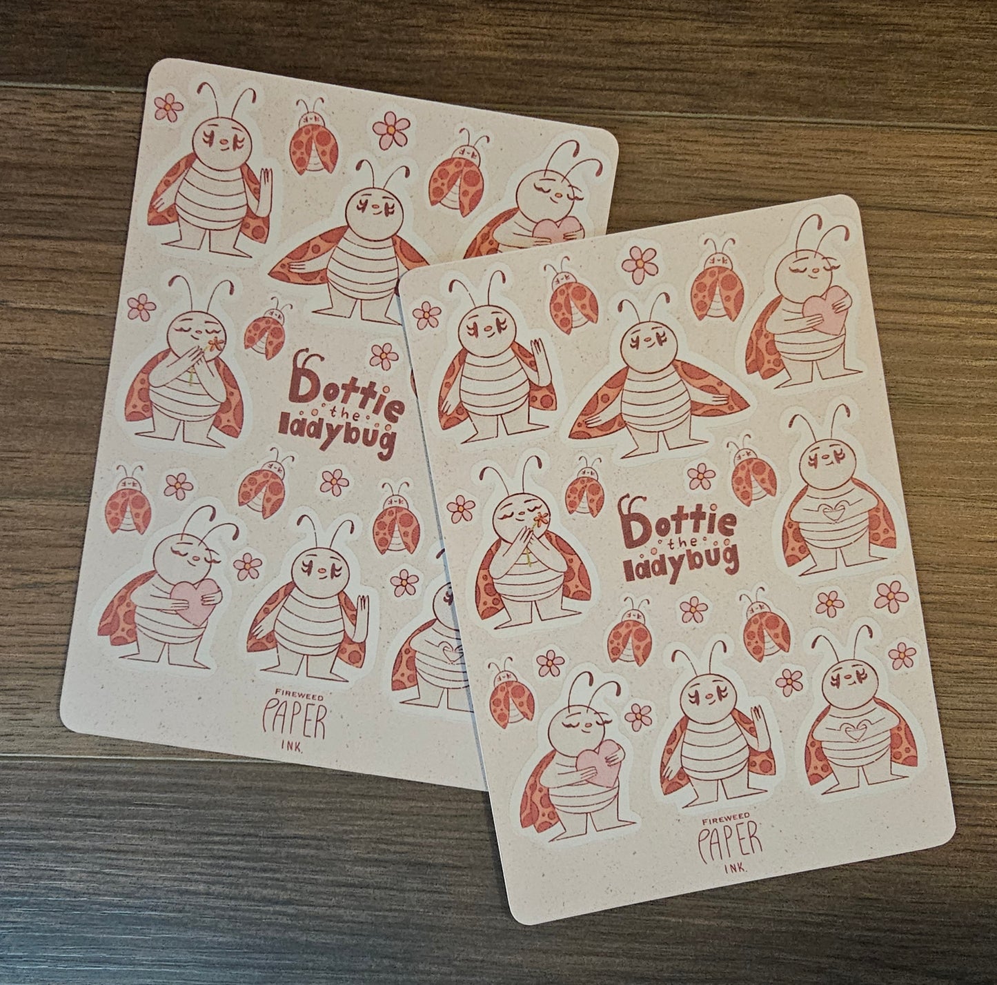 Dottie the Ladybug Sticker Sheet