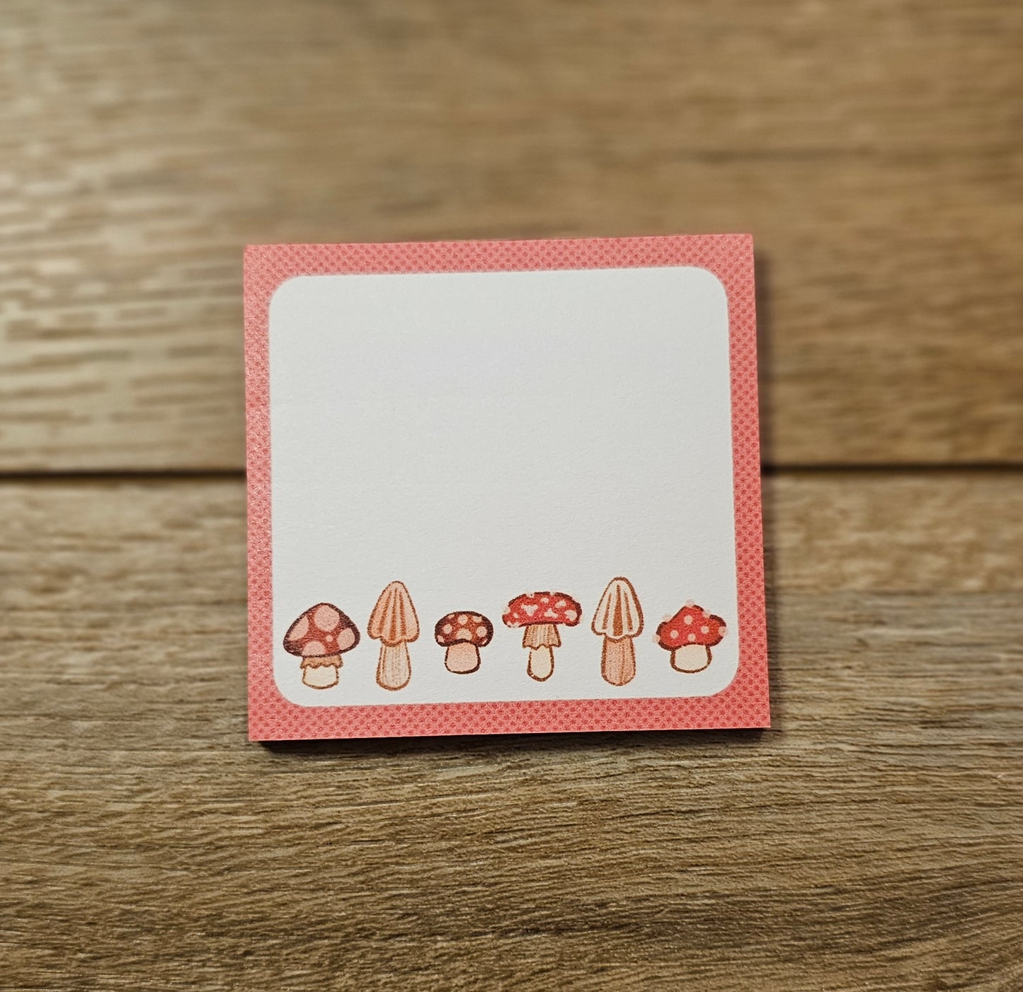 Mini Mushroom Sticky Notes