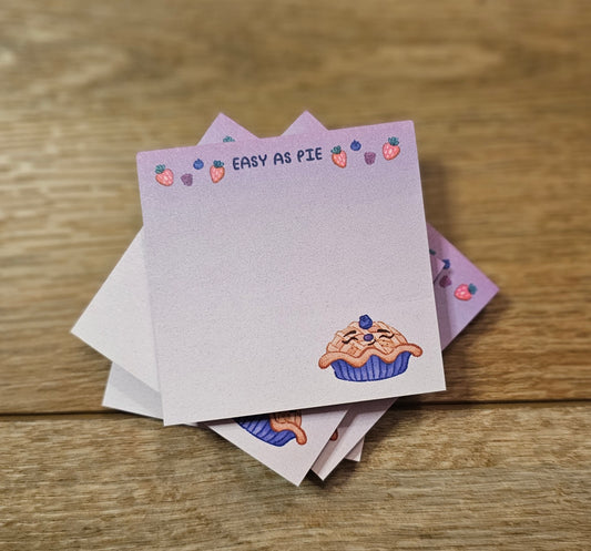 Easy as Pie Sticky Notes