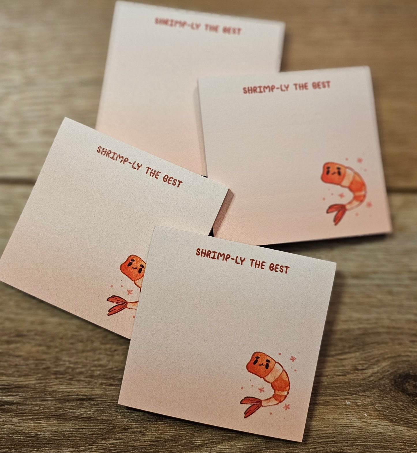 Shrimp-ly the Best Sticky Notes