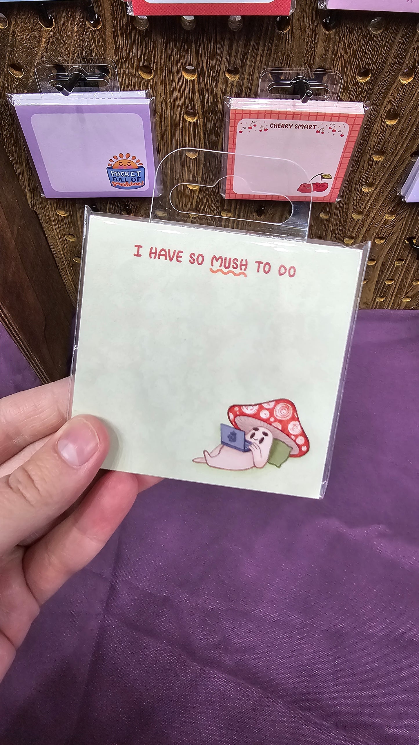 Mushroom Sticky Notes