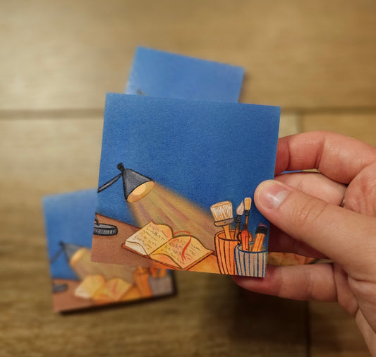 Artist Studio Sticky Notes