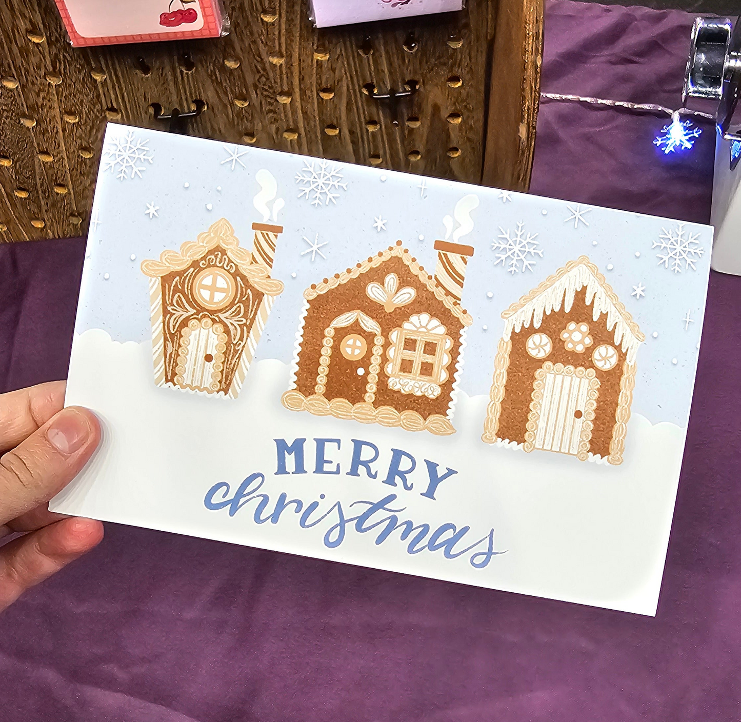 Gingerbread Greeting Card