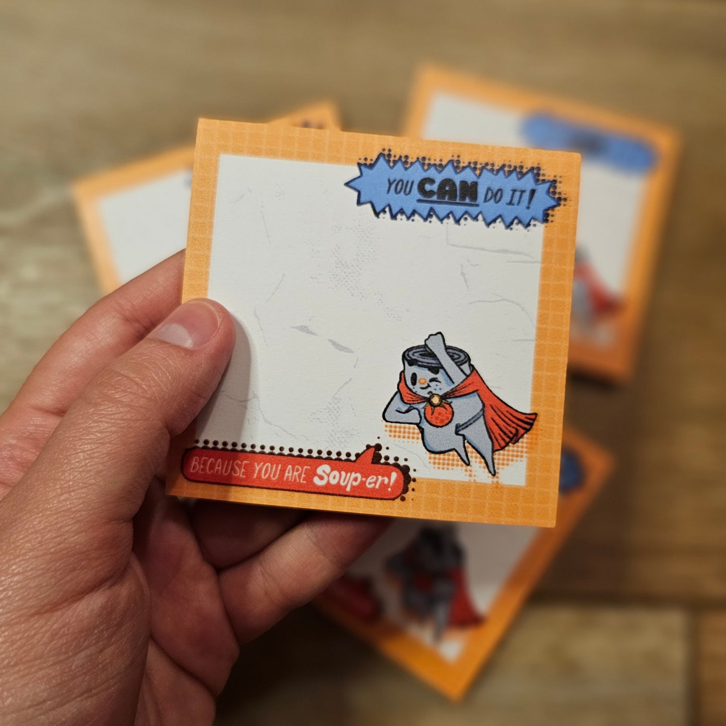 Souper Sticky Notes