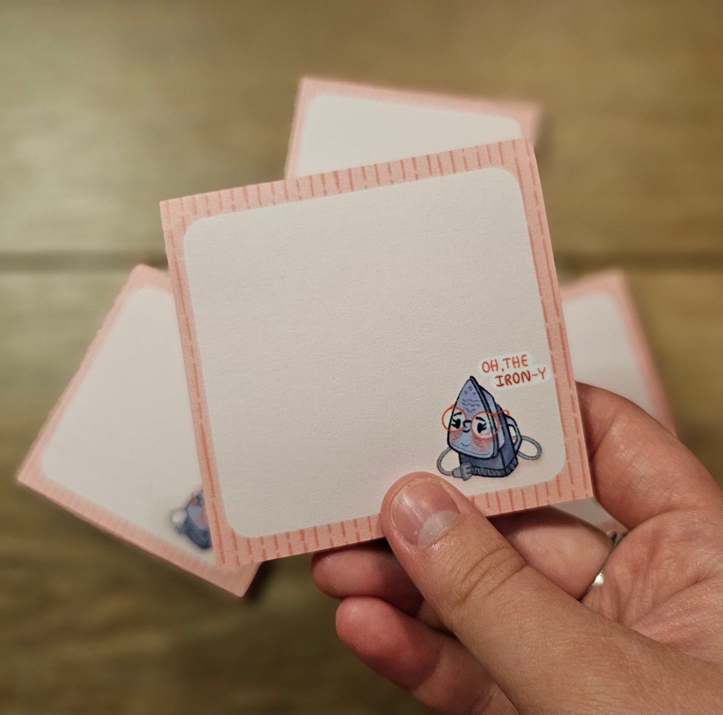 The Iron-y Sticky Notes