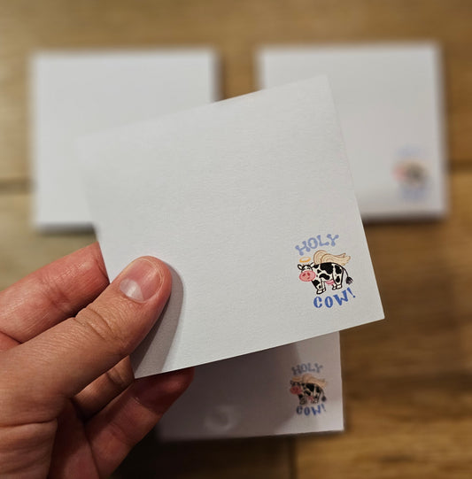 Holy Cow Sticky Notes