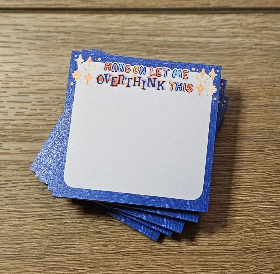 Overthinker Sticky Notes