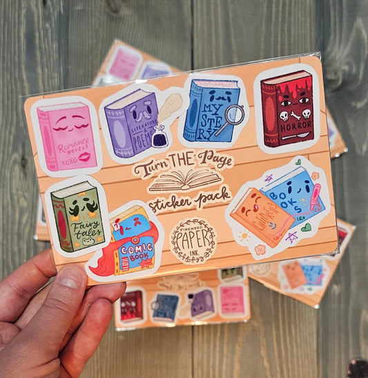 Turn the Page Sticker Pack