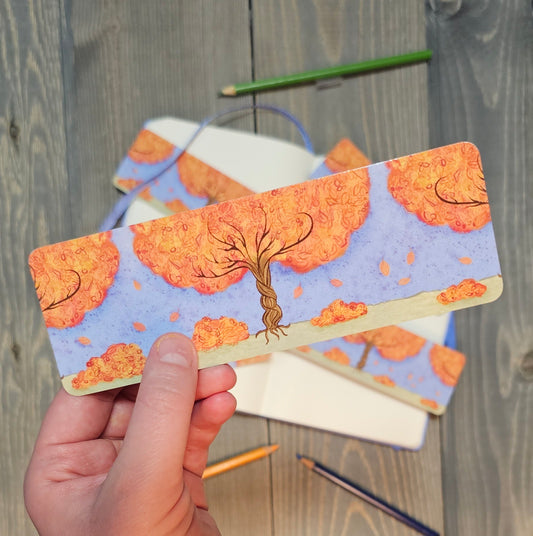 Fall Trees Bookmark
